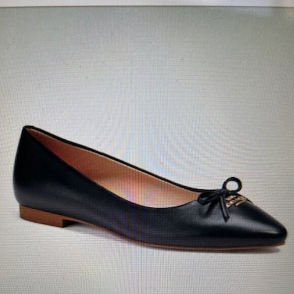 Coach Annabel Black Leather Ballet - Picture 2 of 9